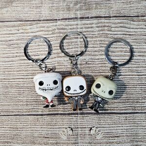 Disney Nightmare Before Christmas Jack Skellington funko pop keychains